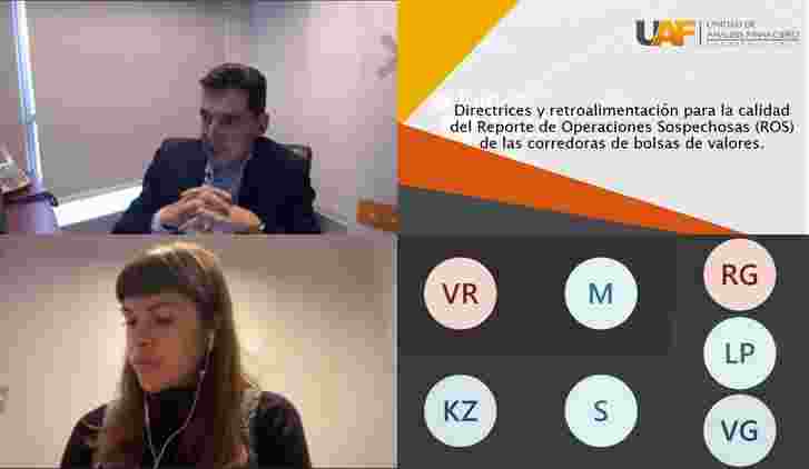 UAF ENTREGA DIRECTRICES A CORREDORAS DE BOLSAS DE VALORES PARA ELEVAR LA CALIDAD DE SUS ROS